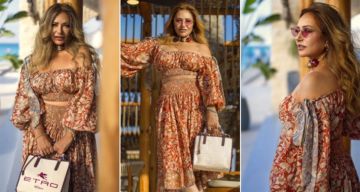 فستان لافت.. ليلى علوي تخطف الأنظار رفقة أصدقائها