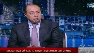 السفير حسام زكي: خطة ترامب تعاملت مع ملف تهجير الفلسطينيين بشكل منصف السفير حسام زكي: خطة ترامب تعاملت مع ملف تهجير الفلسطينيين بشكل منصف