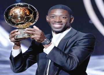 تشافي: عثمان ديمبلي استحق الكرة الذهبية تشافي: عثمان ديمبلي استحق الكرة الذهبية