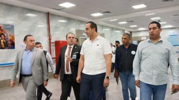 رئيس الرعاية الصحية يتفقد مجمع الفيروز بجنوب سيناء لضمان الجاهزية الطبية لقمة شرم الشيخ رئيس الرعاية الصحية يتفقد مجمع الفيروز بجنوب سيناء لضمان الجاهزية الطبية لقمة شرم الشيخ