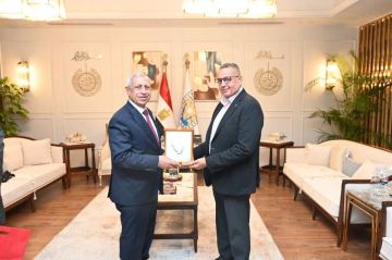 محافظ جنوب سيناء يستقبل رئيس الأكاديمية العربية للعلوم والتكنولوجيا