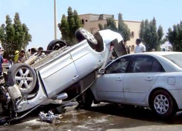 مصرع 5 أشخاص وإصابة 24 فى حوادث طرق بالمحافظات مصرع 5 أشخاص وإصابة 24 فى حوادث طرق بالمحافظات