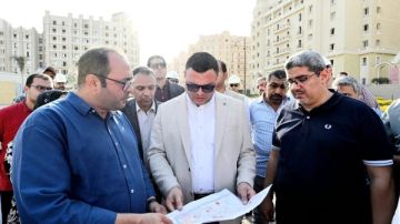 وزير الإسكان يوجه بسرعة إنجاز الأعمال المتبقية من مشروع جاردن سيتي الجديدة.. صور وزير الإسكان يوجه بسرعة إنجاز الأعمال المتبقية من مشروع جاردن سيتي الجديدة.. صور