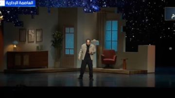 أمام الرئيس السيسي .. الدحيح يقدم فقرة عن عبقرية الجيش المصري في تحطيم خط بارليف