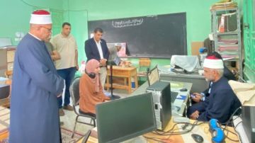 انطلاق اختبارات مسابقة القرآن الكريم برواق كفر الشيخ الأزهري صور انطلاق اختبارات مسابقة القرآن الكريم برواق كفر الشيخ الأزهري صور