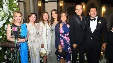 صور هاني رمزي يحتفل بزفاف نجله بحضور نجوم الفن والمجتمع
