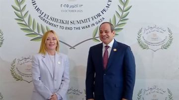 قمة شرم الشيخ للسلام.. الرئيس السيسي يستقبل رئيسة وزراء إيطاليا