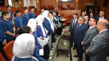 لتحفيز الانتماء والهوية.. محافظ الدقهلية يلتقي عدد من الطلاب في ذكرى انتصارات أكتوبر لتحفيز الانتماء والهوية.. محافظ الدقهلية يلتقي عدد من الطلاب في ذكرى انتصارات أكتوبر