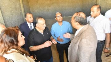 محافظ أسيوط ورئيس تنمية الصعيد يتابعان تشطيبات مجمع الصناعات الصغيرة ببني غالب محافظ أسيوط ورئيس تنمية الصعيد يتابعان تشطيبات مجمع الصناعات الصغيرة ببني غالب