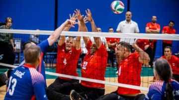 منتخب الطائرة البارالمبي يفوز على كرواتيا ويواجه البرازيل في كأس العالم بأمريكا