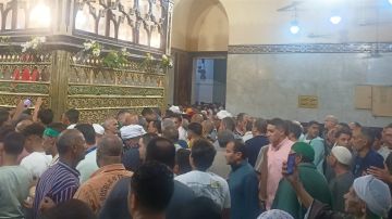 انت مالك ما تسيبهم .. عزة مصطفى توجه رسالة لمن يزايد على أعداد جمهور الموالد فيديو  انت مالك ما تسيبهم .. عزة مصطفى توجه رسالة لمن يزايد على أعداد جمهور الموالد فيديو