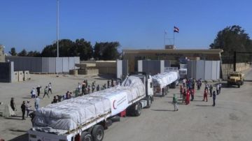 قافلة المساعدات الإنسانية الـ47 تدخل إلى الفلسطينيين بقطاع غزة