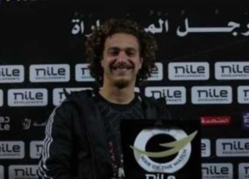 ياسين الملاح أفصل لاعب في لقاء فاركو والاسماعيلي بالدوري