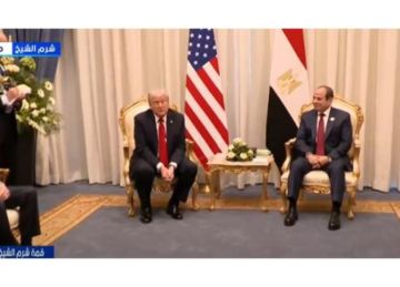  السيسي زعيم قوي ودوره محوري .. ماذا قال ترامب في قمة شرم الشيخ؟