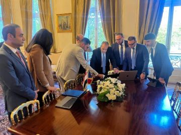 وزير الخارجية يشهد مراسم تدشين الموقع الإلكتروني الجديد للقنصلية العامة لمصر في باريس