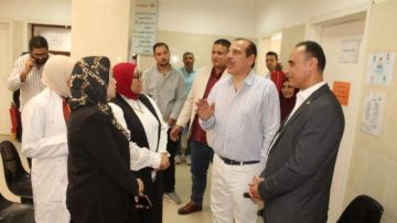 الصحة: خصم من فريق مكافحة العدوى بمديرية بني سويف