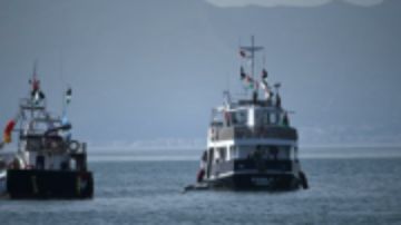 على بعد 40 ميلا .. 10 سفن من أسطول الصمود تقترب من غزة