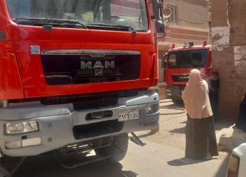 كسر مفاجئ بخط مياه الهرم.. و المرور : إجراء تحويلات بشارع الهرم حتى الانتهاء من الإصلاح