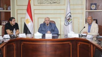 محافظ بنى سويف يعقد اجتماعا للوقوف على استعدادات الأجهزة التنفيذية لانتخابات مجلس النواب 2025 محافظ بنى سويف يعقد اجتماعا للوقوف على استعدادات الأجهزة التنفيذية لانتخابات مجلس النواب 2025