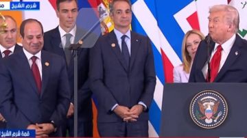 ترامب: أشكر الرئيس السيسي على المقاتلات الحربية التي اصطحبتنا فور دخول الأجواء المصرية