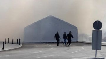 إطلاق نار أمام مبنى البرلمان الصربي واستنفار للشرطة إطلاق نار أمام مبنى البرلمان الصربي واستنفار للشرطة