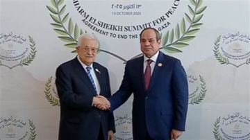 قمة شرم الشيخ للسلام.. الرئيس السيسي يستقبل نظيره الفلسطيني