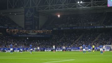 لقطة مثيرة في مباراة ريال أوفييدو وإسبانيول بسبب خطة ميامي