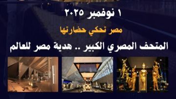 محافظة البحيرة تستعد لحفل افتتاح المتحف المصري الكبير محافظة البحيرة تستعد لحفل افتتاح المتحف المصري الكبير