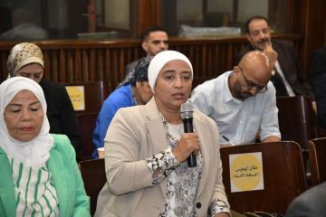 النائبة أميرة أبوشقة تعترض على تعديلات المادة 105 وتنسحب من الجلسة العامة للبرلمان