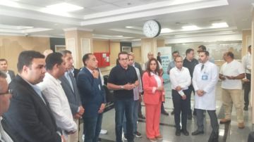 رئيس الوزراء يتفقد مستشفى دار صحة المرأة والطفل بالسويس رئيس الوزراء يتفقد مستشفى دار صحة المرأة والطفل بالسويس