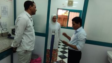 صحة الأقصر تتابع سير العمل بالمنشآت الطبية بالزينية