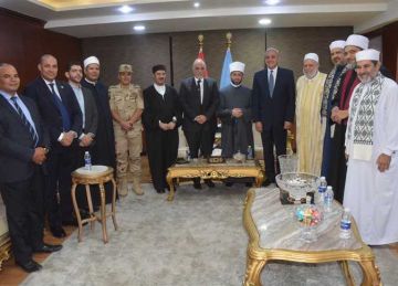 محافظ الغربية يستقبل قيادات الأوقاف والصوفية ومفتي الجمهورية الأسبق لحضور مولد السيد البدوي