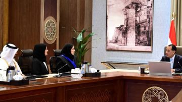 مدبولي يلتقي وزيرة التعاون الدولي بالخارجية القطرية لبحث التعاون المشترك مدبولي يلتقي وزيرة التعاون الدولي بالخارجية القطرية لبحث التعاون المشترك