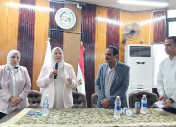 ورشة عمل لتنمية المهارات المهنية للأخصائيين الاجتماعيين في بني سويف