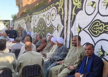 الصلح خير بين عائلتين بقرية نزلة جلف في بني مزار بالمنيا (صور) الصلح خير بين عائلتين بقرية نزلة جلف في بني مزار بالمنيا (صور)