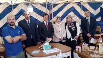 دمياط تشارك بمعرض الأكاديمية العسكرية للدراسات العليا والإستراتيجية دمياط تشارك بمعرض الأكاديمية العسكرية للدراسات العليا والإستراتيجية