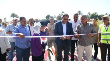 محافظ قنا يفتتح الحملة الميكانيكية الجديدة بالوحدة المحلية لمركز أبوتشت