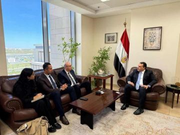 التمثيل التجاري يبحث مع سان جوبان مضاعفة صادراتها من مصر إلى الأسواق الإفريقية