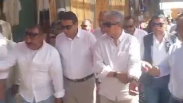 وزير الآثار يتفقد معبد خنوم بإسنا والسوق السياحي في الأقصر ... شاهد وزير الآثار يتفقد معبد خنوم بإسنا والسوق السياحي في الأقصر ... شاهد