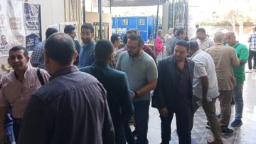 إقبال ملحوظ على انتخابات التجديد النصفي لنقابة أطباء القليوبية.. صور إقبال ملحوظ على انتخابات التجديد النصفي لنقابة أطباء القليوبية.. صور