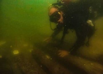 بعثة أوروبية تجري مسحا بحريا لتوثيق الحي الملكي المكتشف بالميناء الشرقية في الإسكندرية (صور)