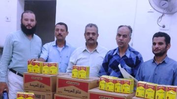 ضبط 156 باكو شاي مجهول المصدر خلال حملة تموينية بسوهاج