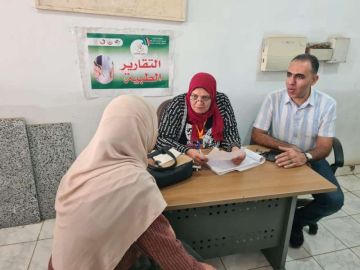 فحص 500 مريض في قافلة طبية مجانية بعزبة أسكوت بالإسكندرية فحص 500 مريض في قافلة طبية مجانية بعزبة أسكوت بالإسكندرية