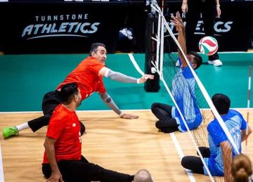 منتخب الطائرة البارالمبي يهزم الهند في أولى مبارياته في كأس العالم بأمريكا