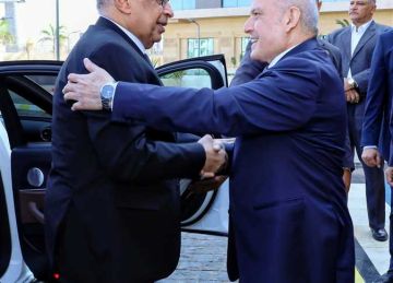 وزير العدل يزور النيابة الإدارية لتهنئة الأعضاء بالعام القضائي الجديد وزير العدل يزور النيابة الإدارية لتهنئة الأعضاء بالعام القضائي الجديد