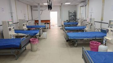 تشغيل وحدة الكلى الصناعى الجديدة بمستشفى كوم أمبو المركزى