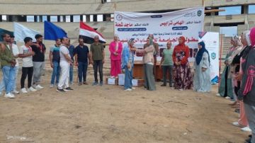 جامعة دمنهور تطلق فعاليات بطولة الجامعة لألعاب القوى للطلاب ذوى الهمم