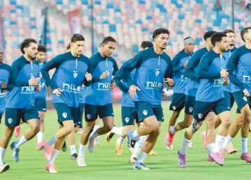 لاعب الزمالك المستبعد يخوض تدريبات تأهيلية خاصة