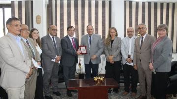 مصر ولاتفيا يبحثان تبادل الخبرات في مجالات الاستشعار عن بعد ومواجهة تغيرات المناخ مصر ولاتفيا يبحثان تبادل الخبرات في مجالات الاستشعار عن بعد ومواجهة تغيرات المناخ