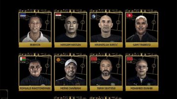 حسام حسن ويورتشيتش ضمن قائمة المرشحين لجائزة أفضل مدرب في إفريقيا لعام 2025 حسام حسن ويورتشيتش ضمن قائمة المرشحين لجائزة أفضل مدرب في إفريقيا لعام 2025